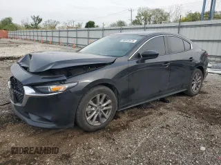 2022 Mazda 3 2.0 with VIN 3MZBPAA73NM307380, listed as a Copart auction lot 55522675 with 54,375 mi miles and Salvage title. Bid and sale history available at DreamBid. Image 1.
