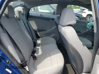 2017 Hyundai Accent SE with VIN KMHCT4AE6HU217204, listed as a Copart auction lot 62263483 with 76,428 mi miles. Bid and sale history available at carsss.com. Image 10.