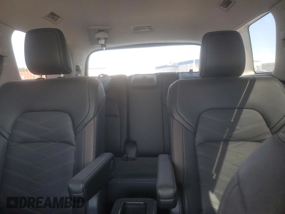 2023 Nissan Pathfinder Platinum with VIN 5N1DR3DH7PC253555, listed as a Copart auction lot 46438245 with 24,008 mi miles and Salvage title. Bid and sale history available at DreamBid. Image 10.