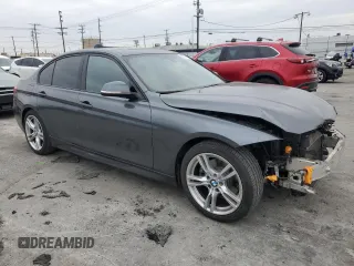 2018 BMW 3 Series 330e iPerformance with VIN WBA8E1C52JA758674, listed as a Copart auction lot 43273165 with 77,325 mi miles and Salvage Title. Bid and sale history available at carsss.com. Image 4.