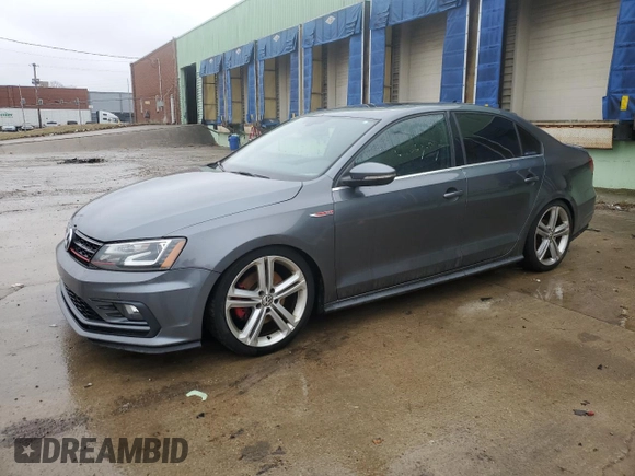 2016 Volkswagen Jetta Sedan 2.0T GLI SE with VIN 3VW5T7AJXGM389179, listed as a Copart auction lot 44274865 with 111,560 mi miles and Clean Title. Bid and sale history available at carsss.com. Image 1.