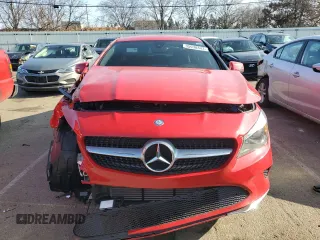 2017 Mercedes-Benz CLA with VIN WDDSJ4GB4HN491214, listed as a Copart auction lot 35938843 with 0 mi miles. Bid and sale history available at carsss.com. Image 5.