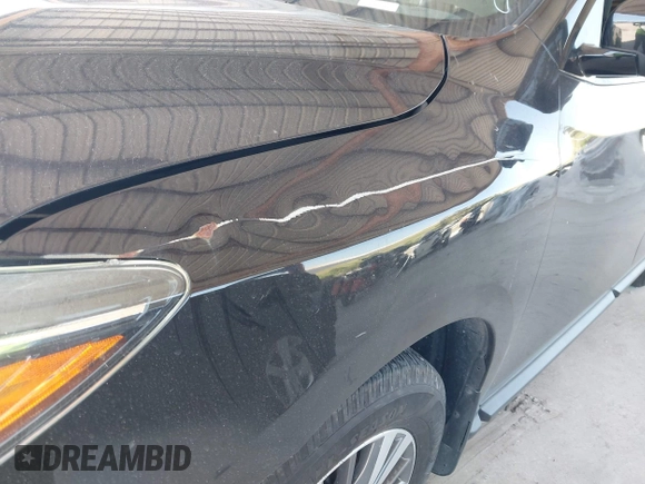 2017 Nissan Pathfinder SV with VIN 5N1DR2MM0HC650422, listed as a IAAI auction lot 42294539 with 104,480 mi miles and . Bid and sale history available at DreamBid. Image 19.
