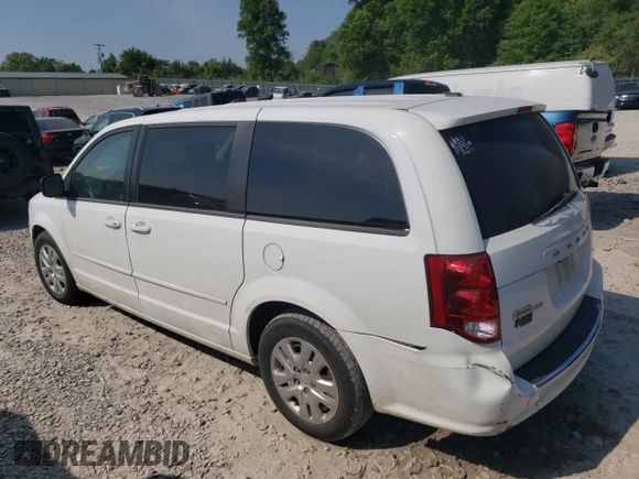 2016 Dodge Grand Caravan SE with VIN 2C4RDGBG3GR209697, listed as a Copart auction lot 54839565 with 204,947 mi miles and Salvage Title. Bid and sale history available at DreamBid. Image 2.