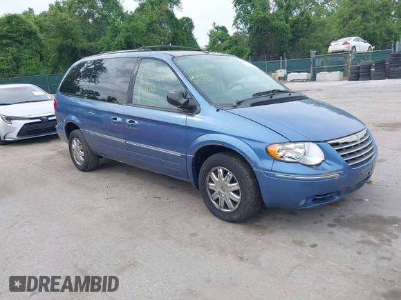 2007 Chrysler Town & Country Limited with VIN 2A8GP64L27R160259, listed as a IAAI auction lot 42257400 with 94,499 mi miles and . Bid and sale history available at DreamBid. Image 1.