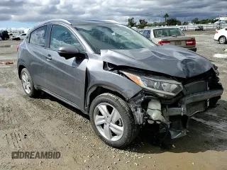 2019 Honda HR-V EX with VIN 3CZRU5H51KM716702, listed as a Copart auction lot 48826695 with 38,332 mi miles and Salvage Title. Bid and sale history available at carsss.com. Image 12.
