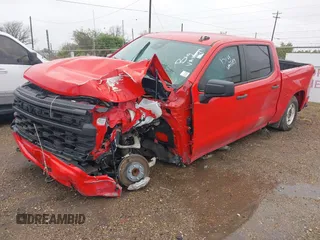 2022 Chevrolet Silverado 1500 Custom with VIN 1GCPABEK2NZ644359, listed as a IAAI auction lot 41312010 with Not Provided miles and . Bid and sale history available at DreamBid. Image 16.