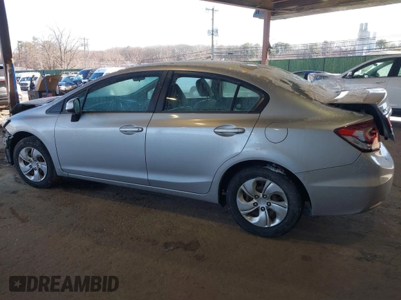 2013 Honda Civic LX z VIN 19XFB2F5XDE243749, wystawiony jako IAAI lot #41252330 z przebiegiem 85 879 mil mil oraz . Historia ofert i sprzedaży dostępna na DreamBid. Obrazek 3.