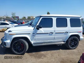 2021 Mercedes-Benz G AMG G 63 with VIN W1NYC7HJ8MX399892, listed as a IAAI auction lot 41848449 with 23,800 mi miles. Bid and sale history available at carsss.com. Image 14.