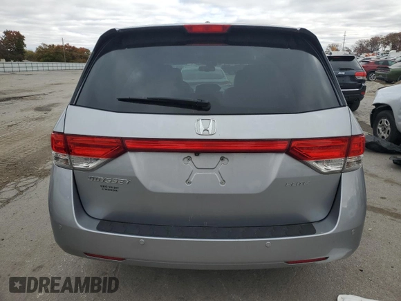 2016 Honda Odyssey Touring Elite with VIN 5FNRL5H99GB060952, listed as a Copart auction lot 78025674 with 139,964 mi miles and Salvage Title. Bid and sale history available at DreamBid. Image 6.