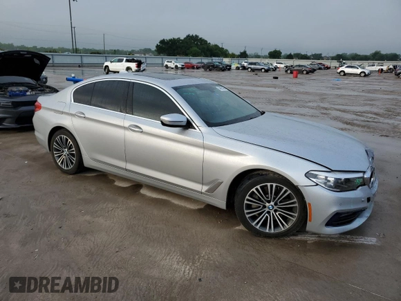 2017 BMW 5 Series 530i z VIN WBAJA5C36HG456248, wystawiony jako Copart lot #54521155 z przebiegiem 126 446 mil mil oraz Szkoda całkowita • Salvage title. Historia ofert i sprzedaży dostępna na DreamBid. Obrazek 4.
