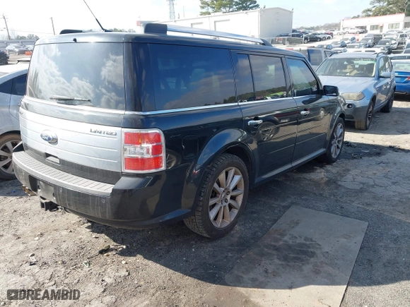 2012 Ford Flex Limited with VIN 2FMGK5DC9CBD20541, listed as a IAAI auction lot 41491141 with 222,646 mi miles. Bid and sale history available at carsss.com. Image 4.
