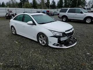 2014 Chevrolet Cruze 2LT with VIN 1G1PF5SB0E7209366, listed as a Copart auction lot 86144614 with 129,206 mi miles and Salvage Title. Bid and sale history available at carsss.com. Image 10.