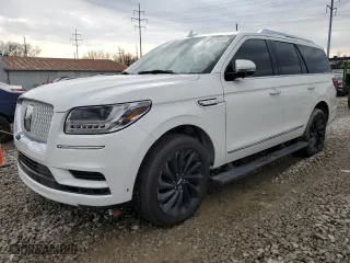 2021 Lincoln Navigator Reserve with VIN 5LMJJ2LT9MEL02021, listed as a Copart auction lot 45372325 with 52,929 mi miles and Salvage Title. Bid and sale history available at carsss.com. Image 1.