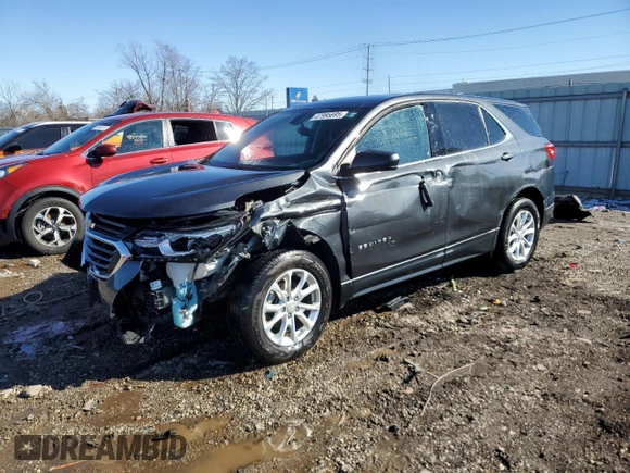 2019 Chevrolet Equinox LT z VIN 2GNAXKEV9K6186400, wystawiony jako Copart lot #47995895 z przebiegiem 133 364 mil mil oraz Szkoda całkowita • Salvage title. Historia ofert i sprzedaży dostępna na DreamBid. Obrazek 1.
