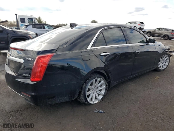 2016 Cadillac CTS Sedan RWD with VIN 1G6AP5SX2G0197905, listed as a Copart auction lot 44547575 with 78,695 mi miles and Salvage Title. Bid and sale history available at carsss.com. Image 3.