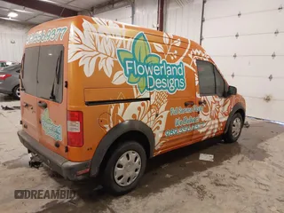 2011 Ford Transit Connect XLT with VIN NM0LS7DN8BT047443, listed as a IAAI auction lot 41355033 with Not provided miles and . Bid and sale history available at DreamBid. Image 4.
