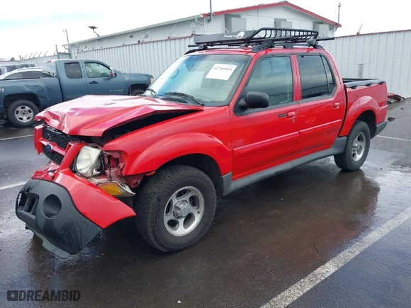 2005 Ford Explorer Sport Trac XLS with VIN 1FMZU67K75UB39737, listed as a IAAI auction lot 41745919 with 190,266 mi miles. Bid and sale history available at carsss.com. Image 2.