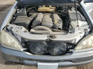 1999 Mercedes-Benz M-Class with VIN 4JGAB54EXXA131129, listed as a Copart auction lot 72888314 with 81,662 mi miles and Clean Title. Bid and sale history available at carsss.com. Image 12.