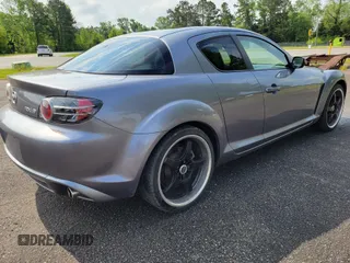 2004 Mazda RX-8 with VIN JM1FE173040113082, listed as a IAAI auction lot 42122741 with 62,483 mi miles. Bid and sale history available at carsss.com. Image 3.
