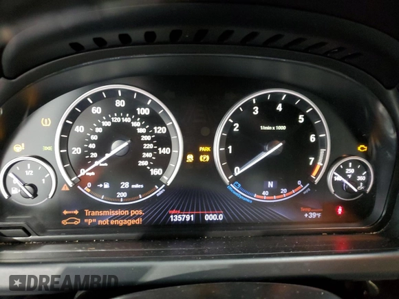 2013 BMW 6 Series 650i with VIN WBA6B2C58DDG66805, listed as a Copart auction lot 44917915 with 135,791 mi miles and Clean Title. Bid and sale history available at DreamBid. Image 9.
