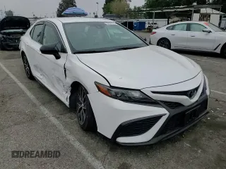 2021 Toyota Camry SE Nightshade with VIN 4T1G11AK6MU611646, listed as a Copart auction lot 50590225 with 55,704 mi miles and Salvage Title. Bid and sale history available at DreamBid. Image 10.