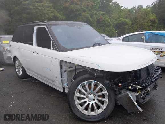 2020 Land Rover Range Rover HSE with VIN SALGS2RU2LA597086, listed as a IAAI auction lot 42205510 with 75,400 mi miles and . Bid and sale history available at DreamBid. Image 17.