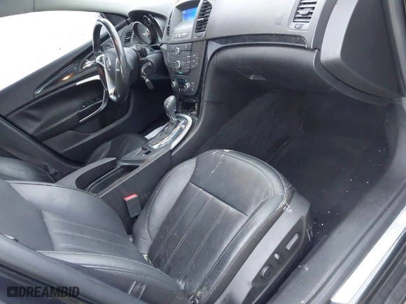2011 Buick Regal CXL Turbo TO2 with VIN W04GW5EV2B1123224, listed as a IAAI auction lot 41449156 with 129,555 mi miles. Bid and sale history available at carsss.com. Image 5.