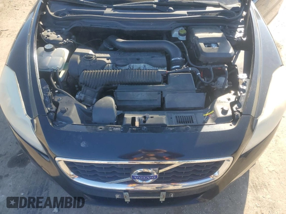 2012 Volvo C70 T5 with VIN YV1672MC3CJ131910, listed as a Copart auction lot 46403165 with 161,270 mi miles and Salvage Title. Bid and sale history available at carsss.com. Image 12.