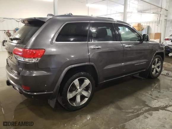 2014 Jeep Grand Cherokee Overland with VIN 1C4RJFCG6EC279248, listed as a Copart auction lot 49300895 with 165,248 mi miles and Salvage Title. Bid and sale history available at carsss.com. Image 3.