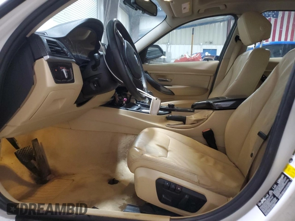 2013 BMW 3 Series 328i xDrive with VIN WBA3B3C52DF530860, listed as a Copart auction lot 53248425 with 154,254 mi miles and Salvage Title. Bid and sale history available at carsss.com. Image 7.