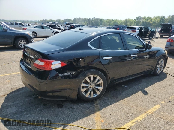 2012 Infiniti M z VIN JN1BY1AP4CM334065, wystawiony jako Copart lot #51997575 z przebiegiem 153 861 mil mil oraz Szkoda całkowita • Salvage title. Historia ofert i sprzedaży dostępna na DreamBid. Obrazek 3.