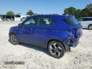 2022 Hyundai Venue SEL with VIN KMHRC8A30NU201933, listed as a Copart auction lot 52323305 with 43,752 mi miles and Salvage title. Bid and sale history available at DreamBid. Image 2.