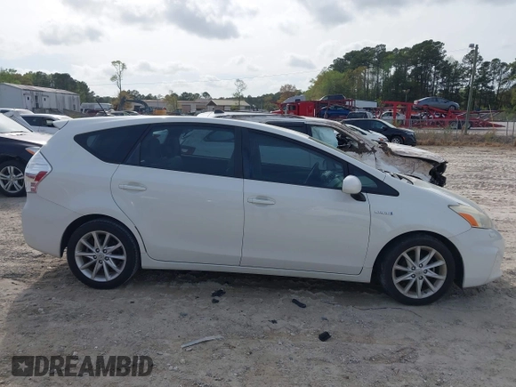 2012 Toyota Prius Two with VIN JTDZN3EU4C3022091, listed as a IAAI auction lot 41956581 with 171,422 mi miles and . Bid and sale history available at carsss.com. Image 13.