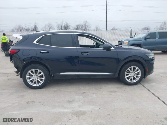 2021 Buick Envision Preferred with VIN LRBAZLR46MD088003, listed as a IAAI auction lot 41452631 with 81,837 mi miles. Bid and sale history available at carsss.com. Image 13.