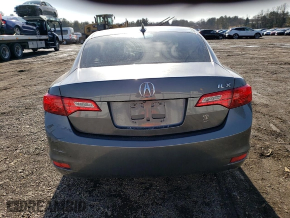 2014 Acura ILX Tech Pkg with VIN 19VDE1F79EE005928, listed as a Copart auction lot 44470725 with 103,380 mi miles and Salvage Title. Bid and sale history available at carsss.com. Image 6.