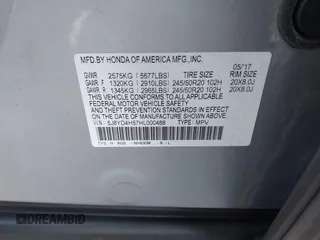 2017 Acura MDX w/Technology Pkg with VIN 5J8YD4H57HL000488, listed as a IAAI auction lot 41665825 with 72,485 mi miles. Bid and sale history available at carsss.com. Image 9.
