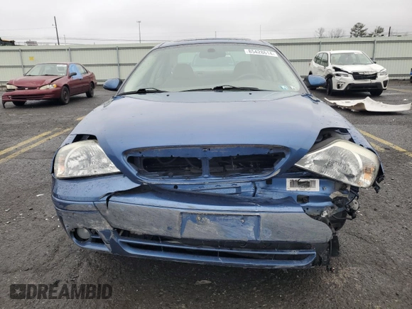 2004 Mercury Sable LS Premium with VIN 1MEFM55S34A615985, listed as a Copart auction lot 85428614 with 54,431 mi miles and Salvage Title. Bid and sale history available at carsss.com. Image 5.