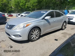 2012 Hyundai Azera with VIN KMHFH4JG8CA192834, listed as a Copart auction lot 54069915 with 58,820 mi miles and Clean Title. Bid and sale history available at carsss.com. Image 1.