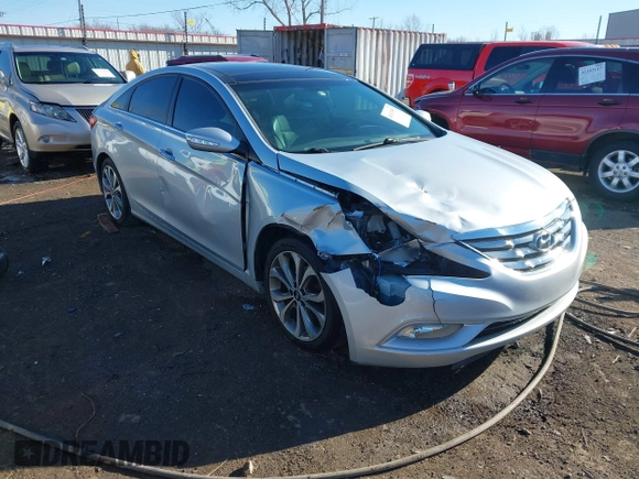 2013 Hyundai Sonata Limited with VIN 5NPEC4AB8DH805564, listed as a IAAI auction lot 41133553 with 99,410 mi miles and . Bid and sale history available at DreamBid. Image 1.