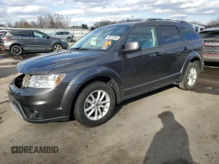 2018 Dodge Journey SXT z VIN 3C4PDDBG8JT364126, wystawiony jako Copart lot #43272265 z przebiegiem 107 075 mil mil oraz Szkoda całkowita • Salvage title. Historia ofert i sprzedaży dostępna na DreamBid. Obrazek 1.