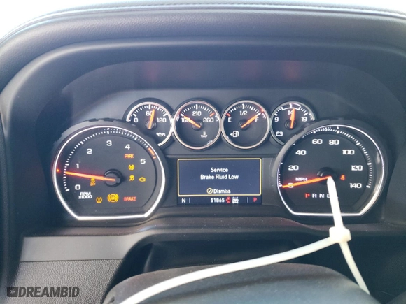 2022 Chevrolet Silverado 3500HD LTZ with VIN 1GC4YUEYXNF362812, listed as a Copart auction lot 77538574 with 51,865 mi miles and Salvage Title. Bid and sale history available at carsss.com. Image 9.