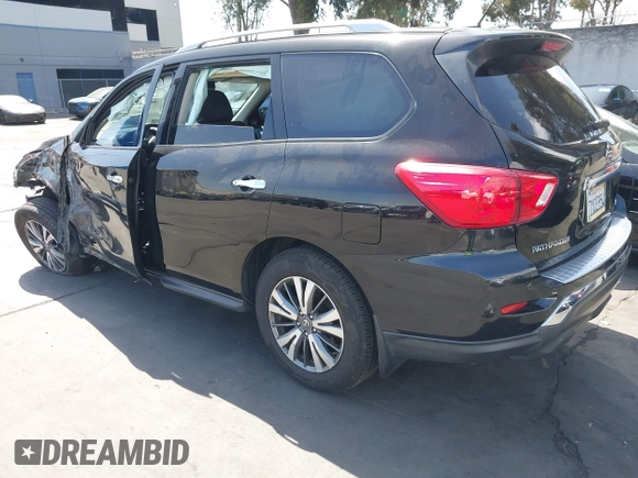 2017 Nissan Pathfinder S with VIN 5N1DR2MN1HC676522, listed as a IAAI auction lot 41949360 with 95,347 mi miles and . Bid and sale history available at DreamBid. Image 3.