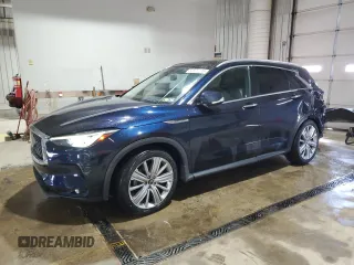 2020 Infiniti QX50 Essential z VIN 3PCAJ5M38LF117690, wystawiony jako Copart lot #53697235 z przebiegiem 88 732 mil mil oraz Szkoda całkowita • Salvage title. Historia ofert i sprzedaży dostępna na DreamBid. Obrazek 1.