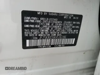 2019 Subaru Forester Premium with VIN JF2SKAGC6KH536286, listed as a Copart auction lot 49733775 with 77,573 mi miles and Salvage Title. Bid and sale history available at carsss.com. Image 15.