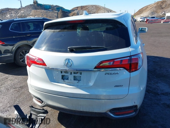 2016 Acura RDX Tech Pkg with VIN 5J8TB4H57GL006824, listed as a IAAI auction lot 41575825 with 234,938 mi miles. Bid and sale history available at carsss.com. Image 16.