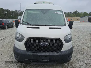 2021 Ford Transit Cargo with VIN 1FTBR1C85MKA81464, listed as a Copart auction lot 53979985 with 90,127 mi miles and Salvage Title. Bid and sale history available at DreamBid. Image 5.