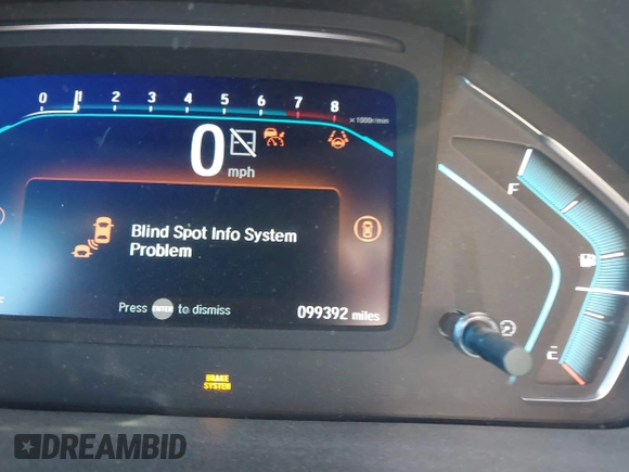 2024 Honda Odyssey Sport with VIN 5FNRL6H78RB005741, listed as a IAAI auction lot 41730895 with 99,392 mi miles and . Bid and sale history available at DreamBid. Image 7.