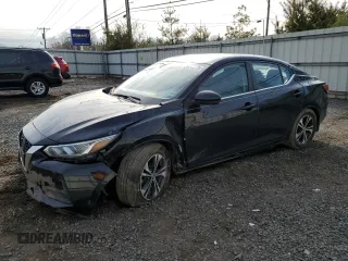 2020 Nissan Sentra SV with VIN 3N1AB8CVXLY210963, listed as a Copart auction lot 52528685 with 69,403 mi miles and Salvage Title. Bid and sale history available at DreamBid. Image 1.