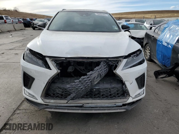 2021 Lexus RX 350 F Sport with VIN 2T2YZMDA9MC263436, listed as a Copart auction lot 70802402 with 18,069 mi miles and . Bid and sale history available at DreamBid. Image 5.